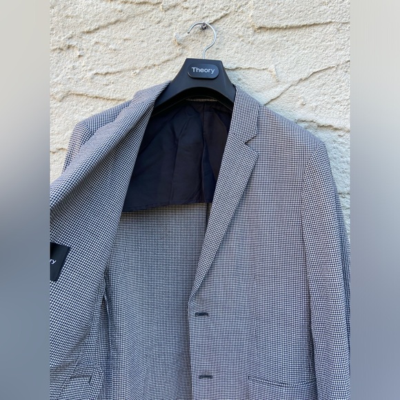 NWOT: Theory Clinton Seersucker Blazer - Picture 8 of 10
